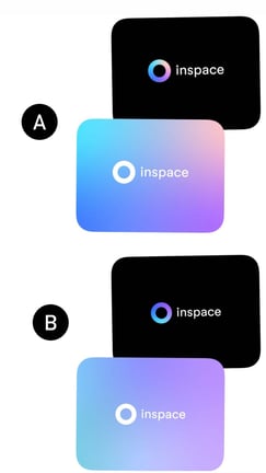 inspace rebrand colors with peach